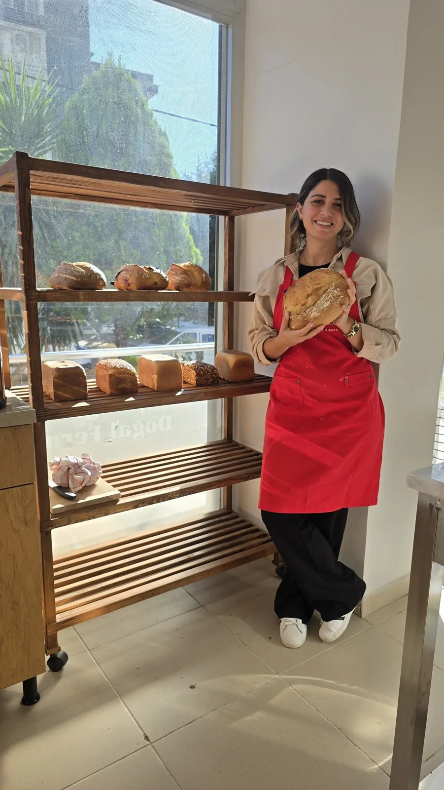 Ekşi Maya Gurmesi atölyesinde ekşi mayalı ekmek